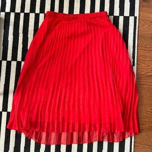 H&M Pleated Midi Skirt 16